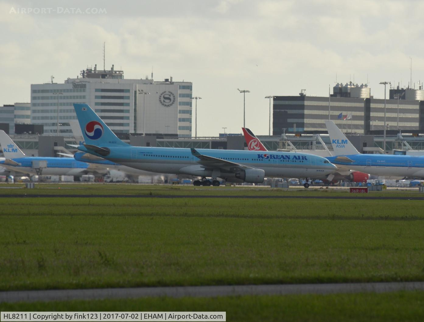 HL8211, 2010 Airbus A330-223 C/N 1133, KOREAN AIRLINES A330