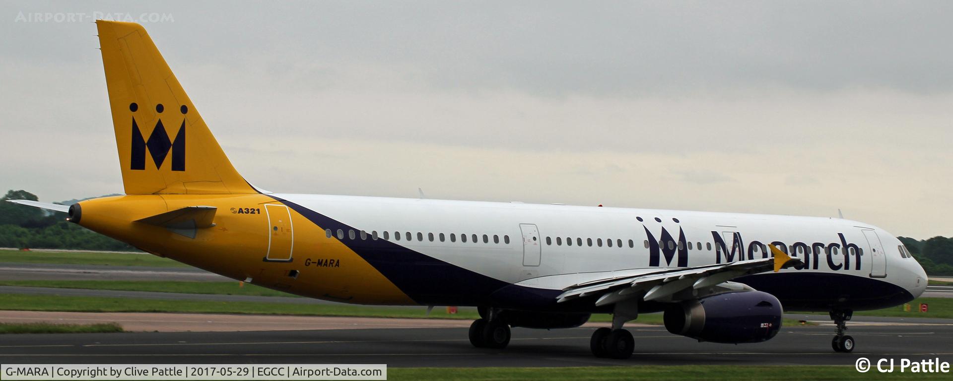 G-MARA, 1999 Airbus A321-231 C/N 983, Taxy at Manchester EGCC
