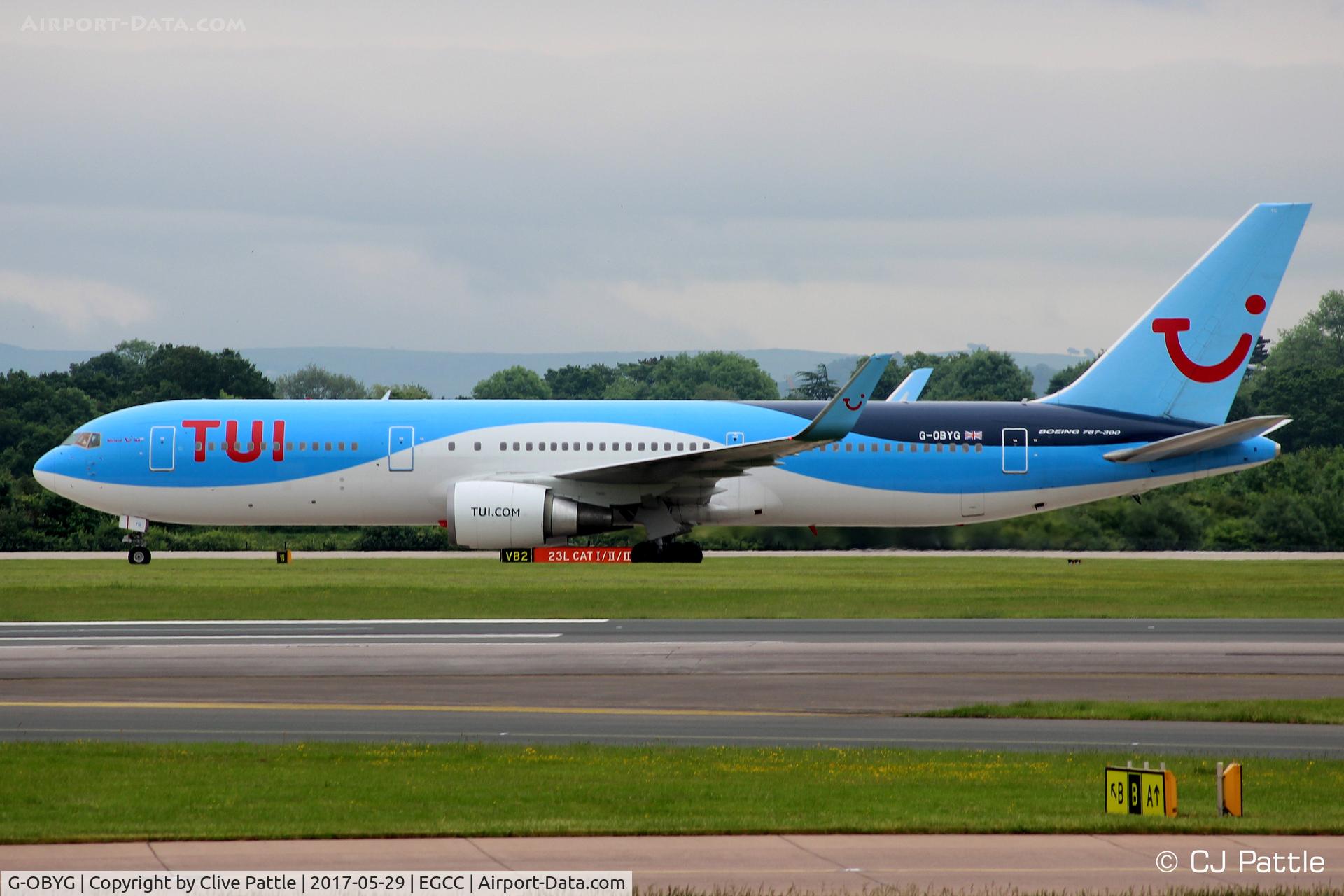G-OBYG, 1999 Boeing 767-304 C/N 29137, Manchester Action