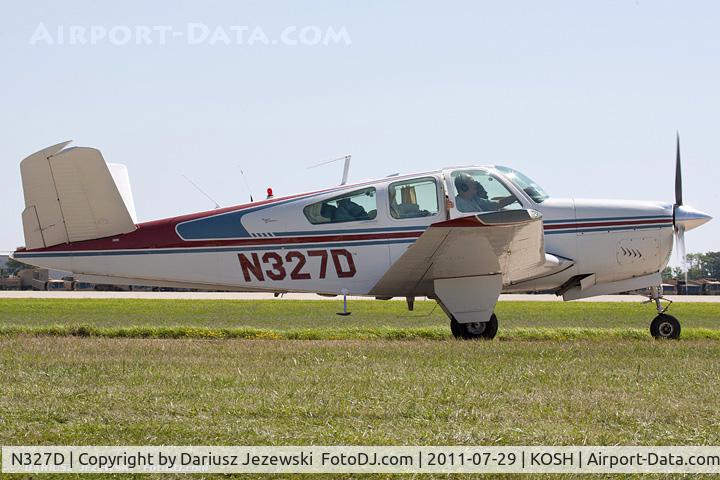 N327D, 1965 Beech S35 Bonanza C/N D-7801, Beech S-35 CN D-7801, N327D