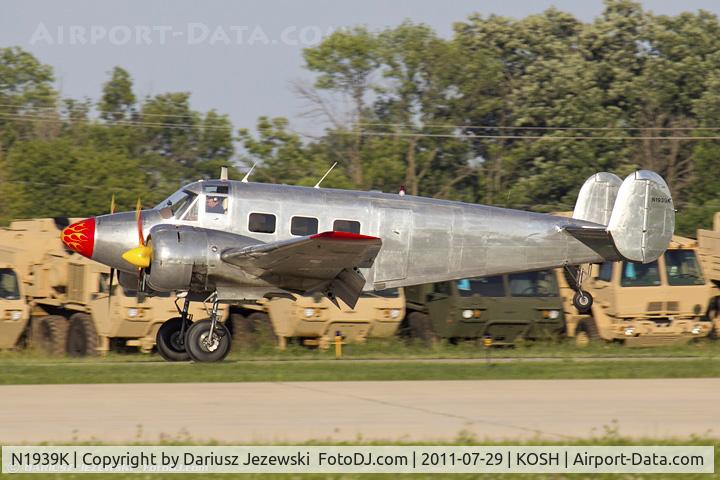 N1939K, 1959 Beech E18S-9700 C/N BA-403, Beech E18S-9700 CN BA403, N1939K