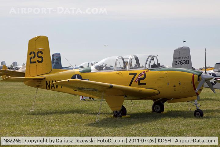 N8226E, 1957 Beech D-45 Mentor C/N BG-379, Beech D-45 Mentor CN BG-379, N8226E