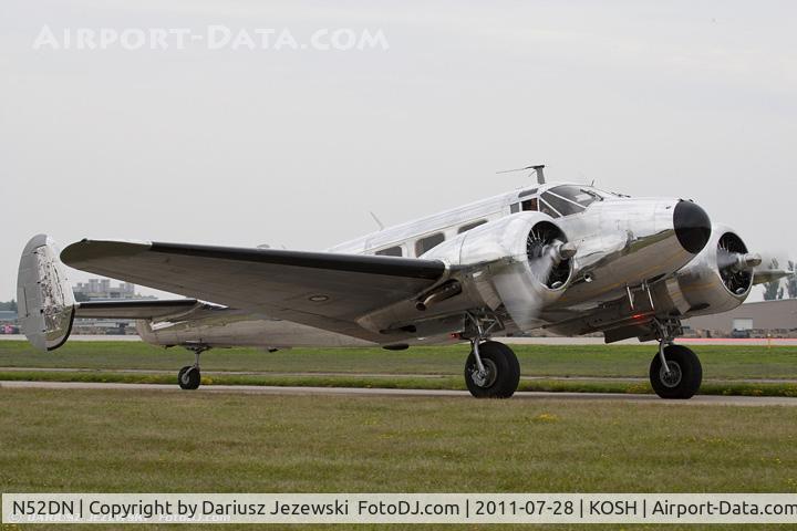 N52DN, 1952 Beech D18S C/N A-846, Beech D18S CN A-846, N52DN