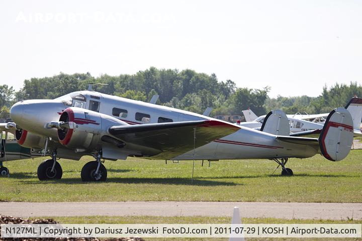 N127ML, 1946 Beech D18S C/N A-212, Beech D18S CN A-212, N127ML