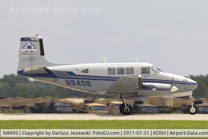 N840S, 1962 Beech 65 (LF-23F) Queen Air C/N LF-38, Beech 65 (LF-23F) Queen Air CN LF-38, N840S