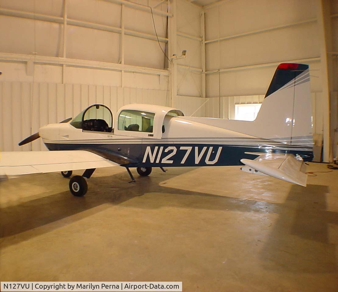 N127VU, 1991 American General AG-5B Tiger C/N 10066, At John Sjaardema's hangar