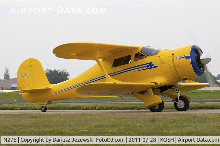 N27E, 1944 Beech D17S Staggerwing C/N 6883, Beech D17S Staggerwing CN 6883, N27E