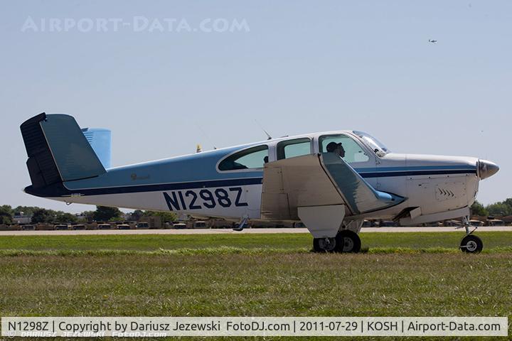 N1298Z, 1961 Beech N35 Bonanza C/N D-6738, Beech N35 Bonanza CN D-6738, N1298Z