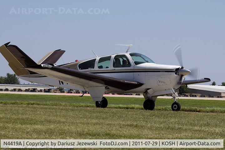 N4419A, 1970 Beech V35B Bonanza C/N D-9147, Beech F35 Bonanza CN D-9147, N4419A