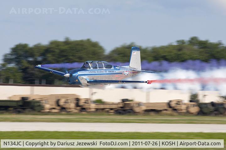 N134JC, 1955 Beech T-34-A (A45) Mentor C/N G-812, Beech A45 Free Spirit CN G-812 - Julie Clark, N134JC