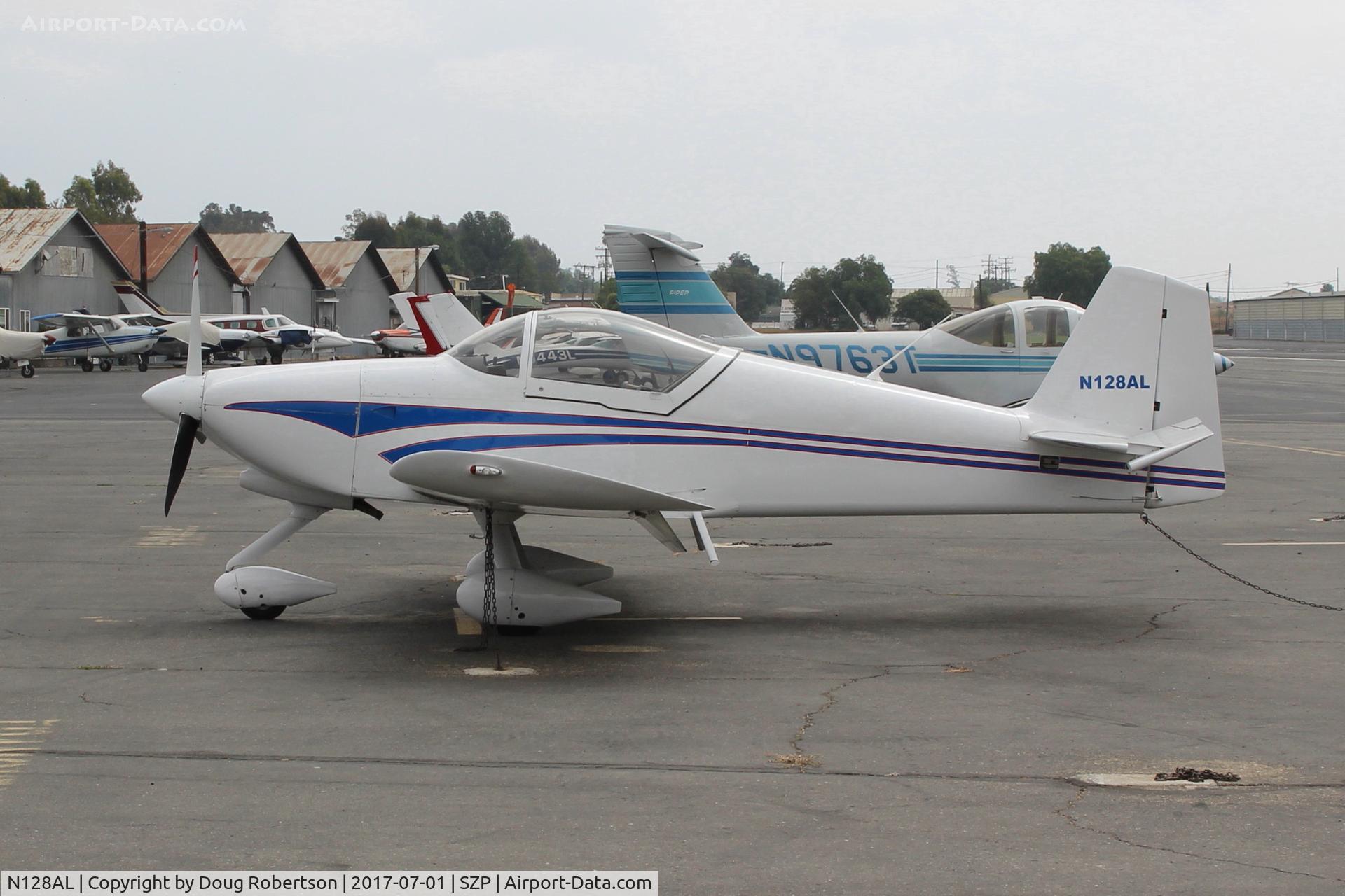 N128AL, 2004 Vans RV-6A C/N 25006, 2004 Kaste Van's RV-6A, Lycoming O-320