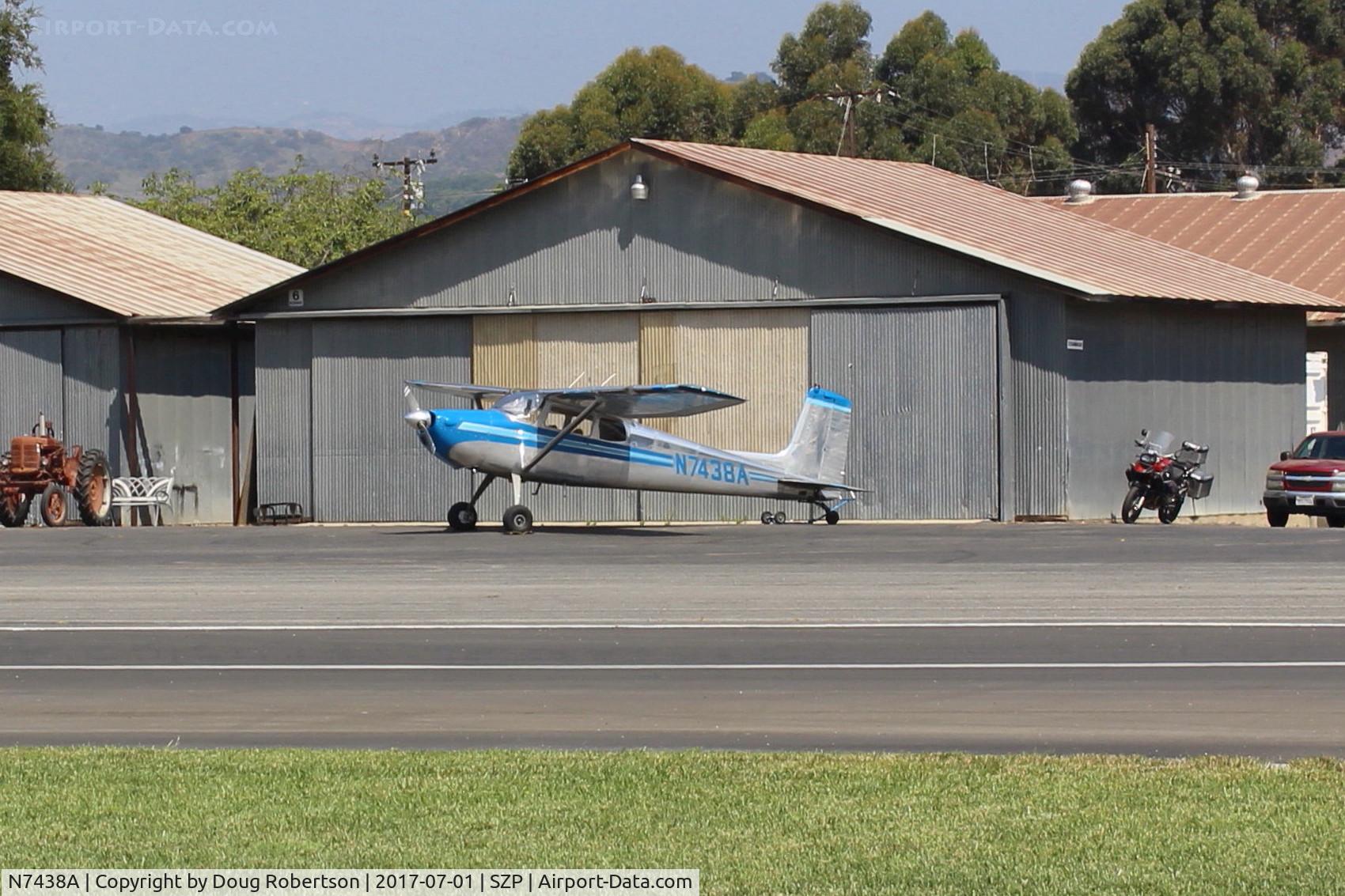 N7438A, 1956 Cessna 172 C/N 29538, 1956 Cessna 172, Continental O-300 145 Hp 6 cylinder, first year of 172 production, conversion to tail wheel, not yet a Skyhawk designation/model