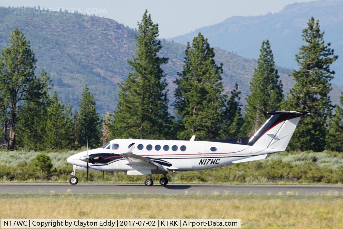 N17WC, 1997 Raytheon Aircraft Company B300 C/N FL-168, Truckee Airport California 2017.