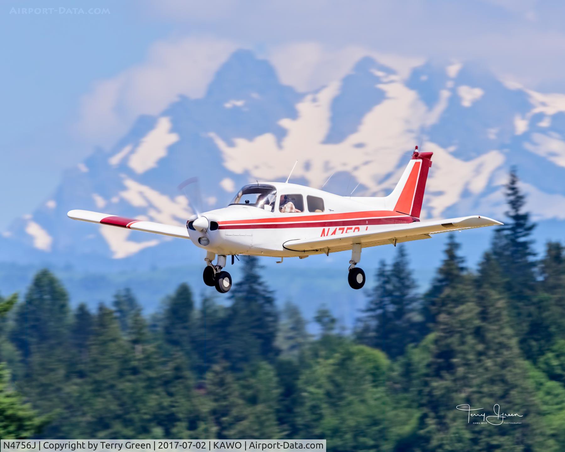 N4756J, 1967 Beech A23-19 C/N MB-203, KAWO