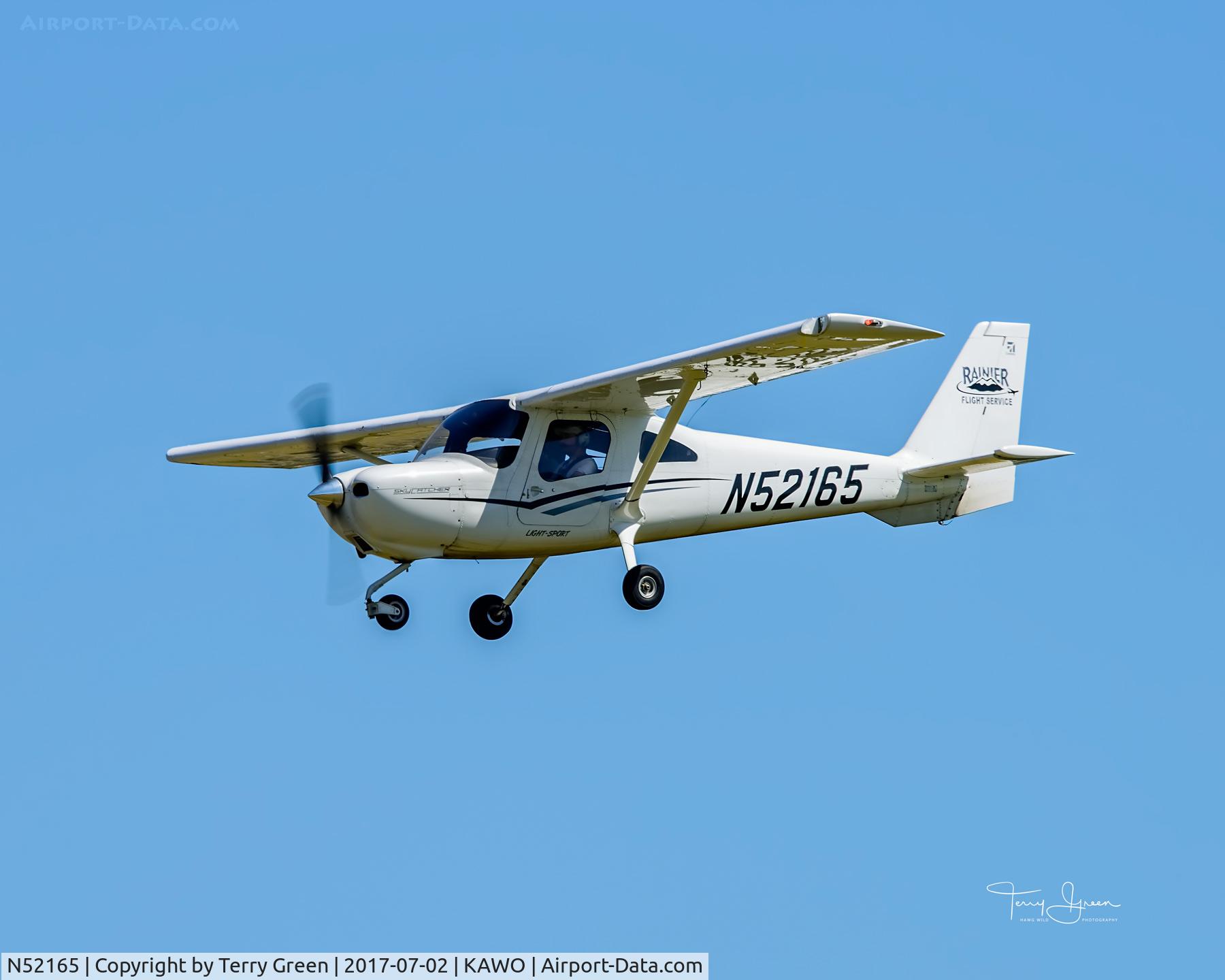 N52165, Cessna 162 Skycatcher C/N 16200048, KAWO