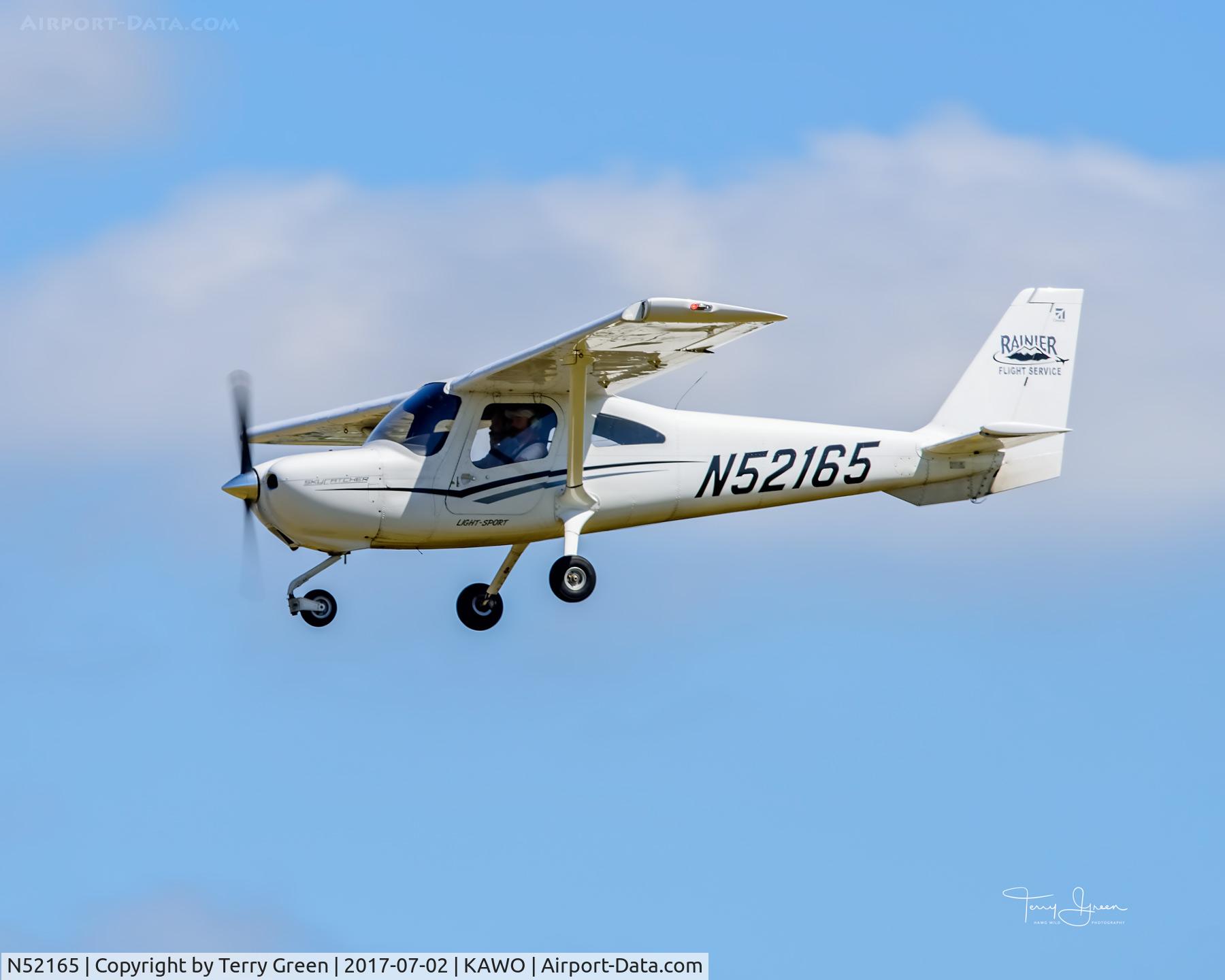 N52165, Cessna 162 Skycatcher C/N 16200048, KAWO
