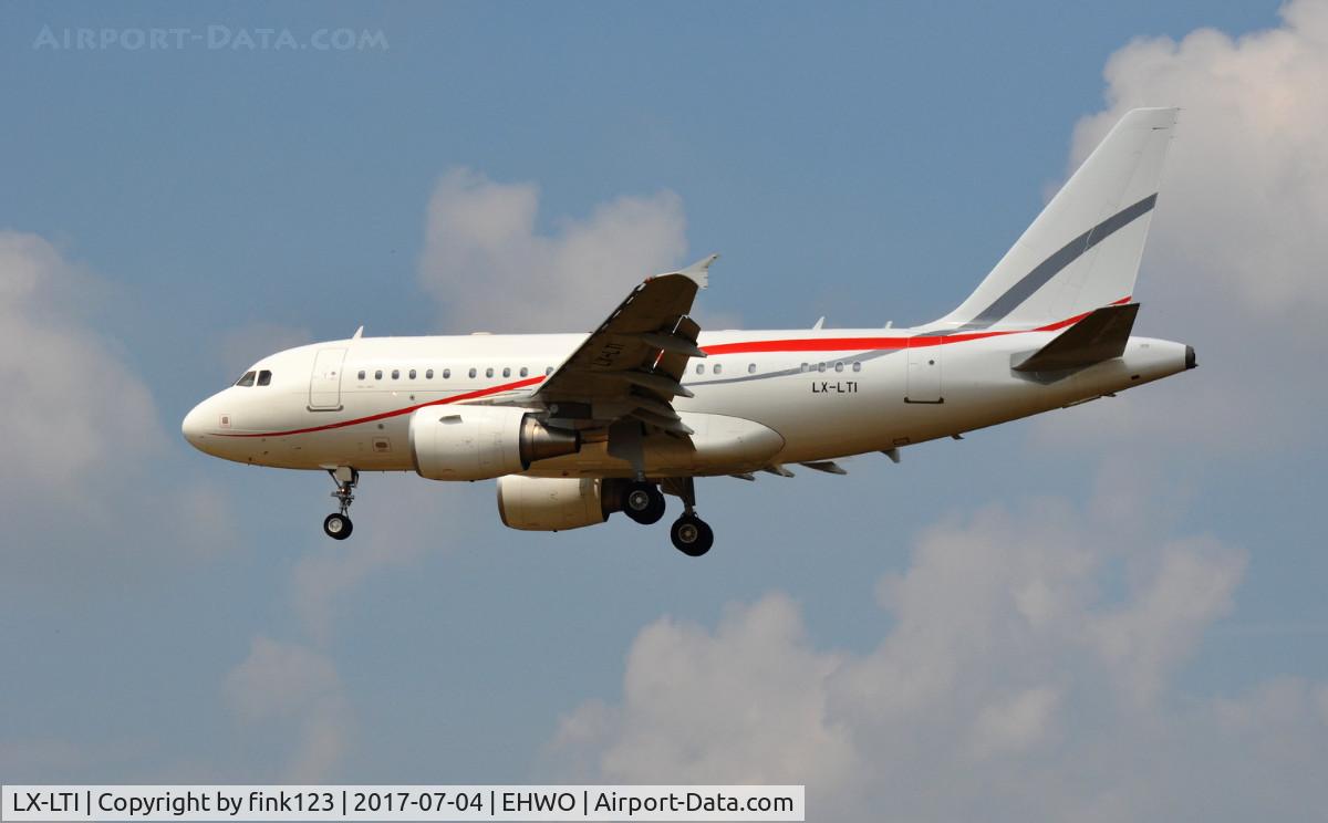 LX-LTI, 2010 Airbus A318-112CJ Elite C/N 4169, GLOBAL JET LUXEMBURG A318 CJ