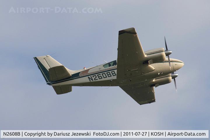 N2608B, 1963 Beech 95-A55 Baron C/N TC-418, Beech 95-A55 Baron CN TC-418,, N2608B