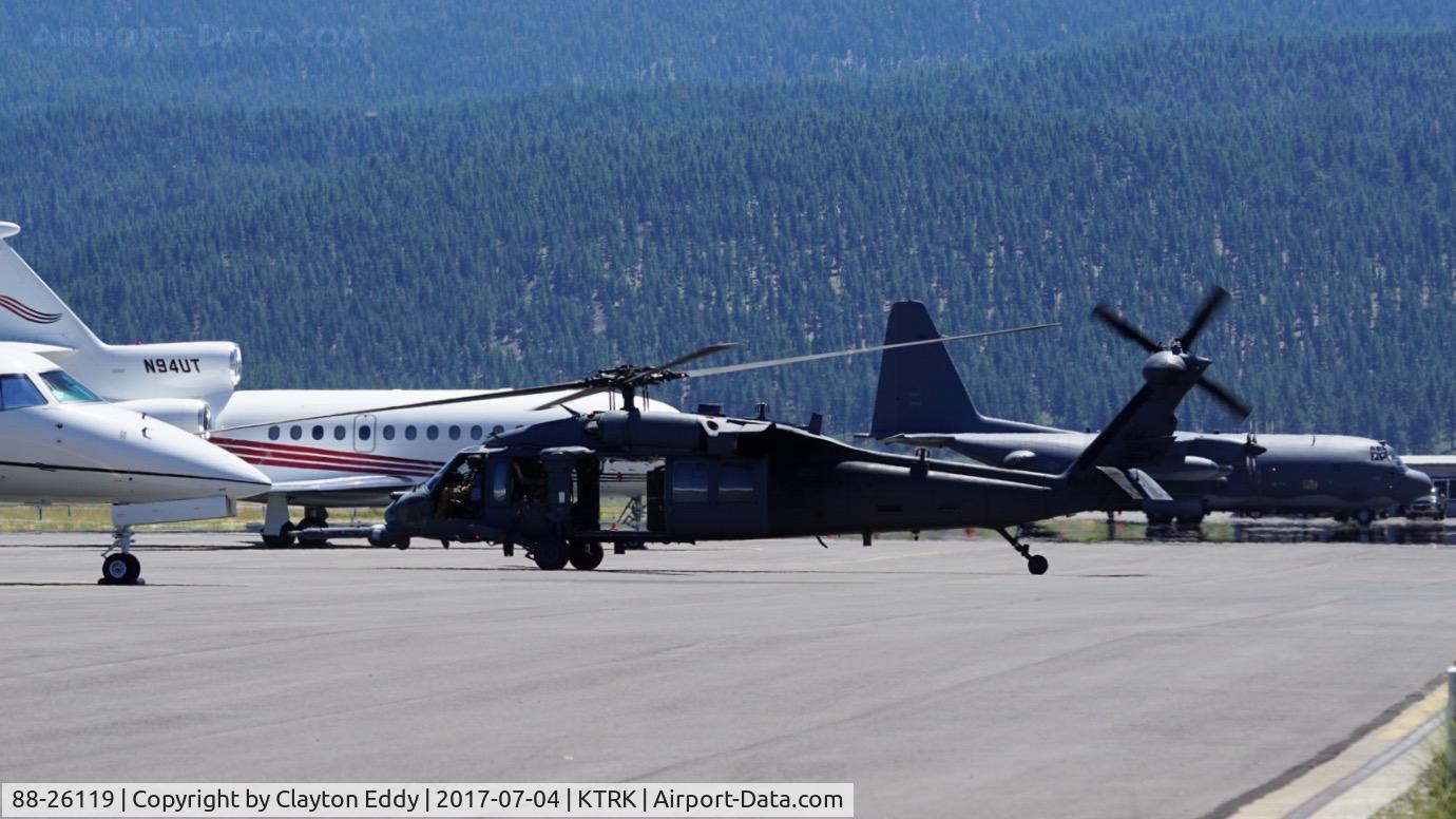 88-26119, 1988 Sikorsky HH-60G Pave Hawk C/N 70-1339, Truckee Airport California 2017.
