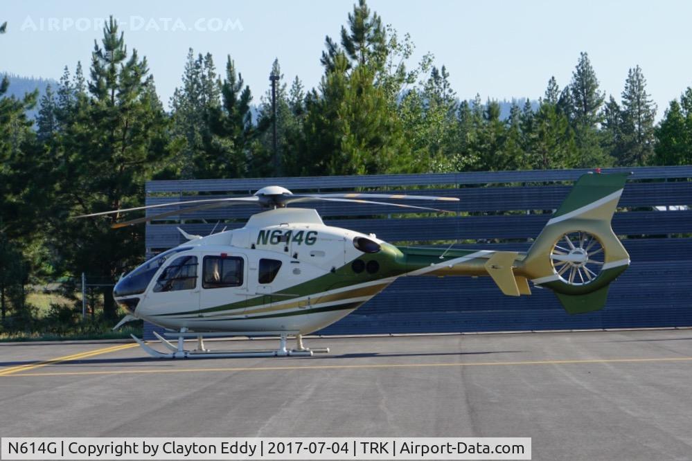 N614G, 2006 Eurocopter EC-135T-2 C/N 0476, Truckee Airport California. 2017.