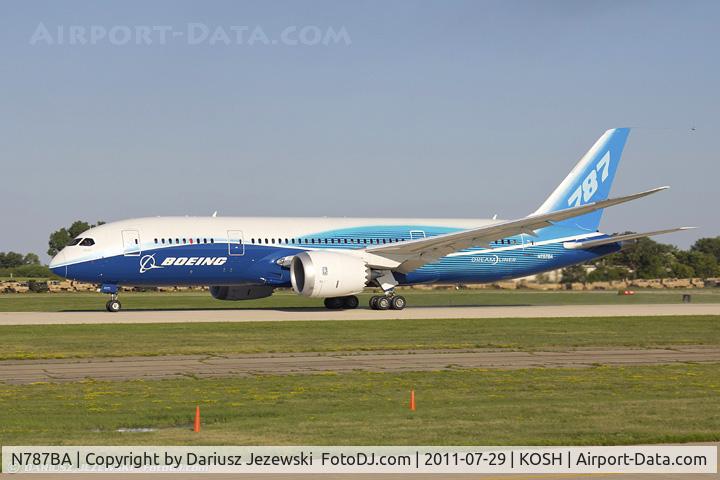 N787BA, 2009 Boeing 787-8 Dreamliner C/N 40690, Boeing 787-8 Dreamliner CN 40690, N787BA