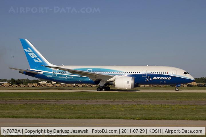 N787BA, 2009 Boeing 787-8 Dreamliner C/N 40690, Boeing 787-8 Dreamliner CN 40690, N787BA