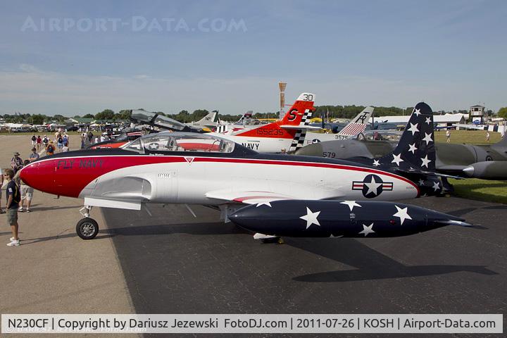 N230CF, 1953 Canadair CT-133 Silver Star 3 C/N T33-24, Canadair T-33 Shooting Star CN 21024, NX230CF
