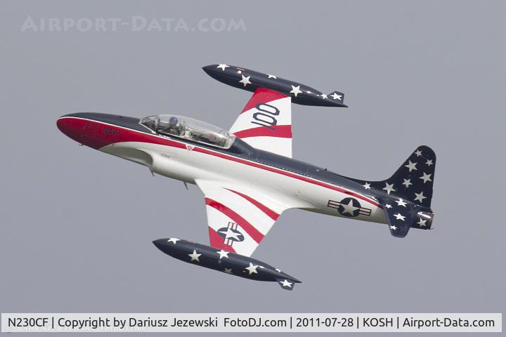N230CF, 1953 Canadair CT-133 Silver Star 3 C/N T33-24, Canadair T-33 Shooting Star CN 21024, NX230CF