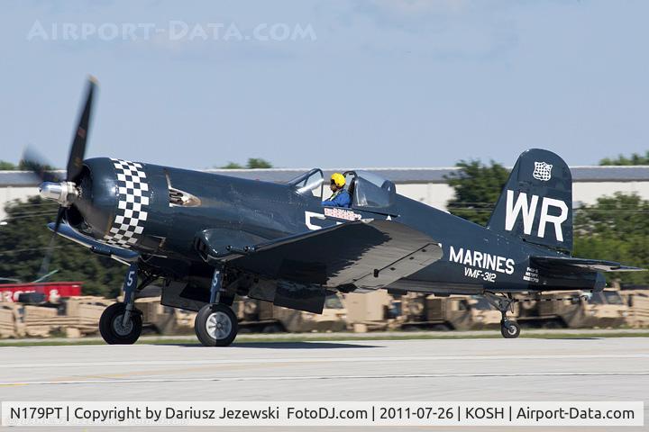 N179PT, 1948 Vought F4U-5 Corsair C/N Not found (Bu122179), Chance Vought F4U-5 Corsair CN 122179, N179PT