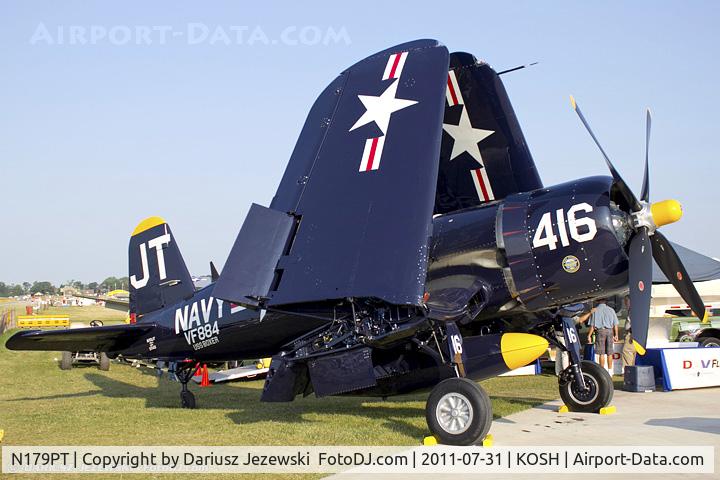 N179PT, 1948 Vought F4U-5 Corsair C/N Not found (Bu122179), Chance Vought F4U-5 Corsair CN 122179, N179PT