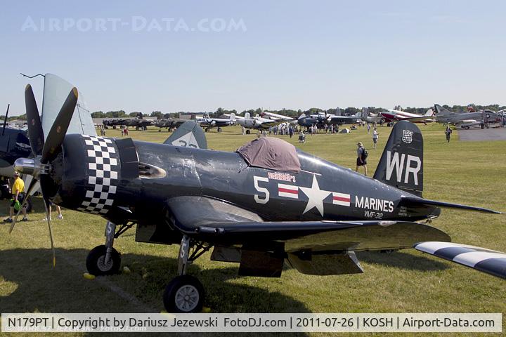 N179PT, 1948 Vought F4U-5 Corsair C/N Not found (Bu122179), Chance Vought F4U-5 Corsair CN 122179, N179PT