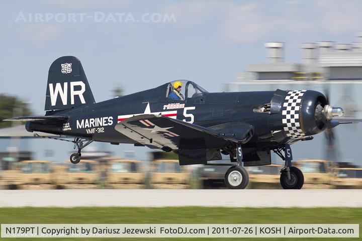 N179PT, 1948 Vought F4U-5 Corsair C/N Not found (Bu122179), Chance Vought F4U-5 Corsair CN 122179, N179PT