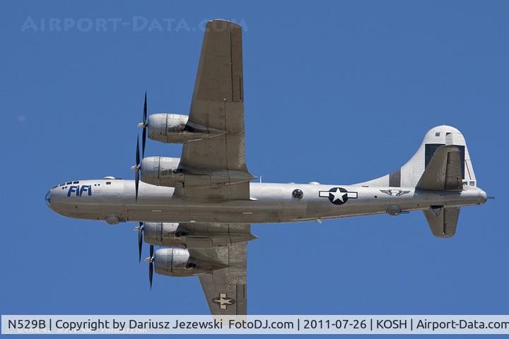 N529B, 1944 Boeing B-29A-60-BN Superfortress C/N 11547, Boeing B-29A Superfortress Fifi CN 44-62070, NX529B