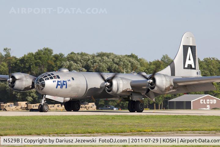 N529B, 1944 Boeing B-29A-60-BN Superfortress C/N 11547, Boeing B-29A Superfortress Fifi CN 44-62070, NX529B