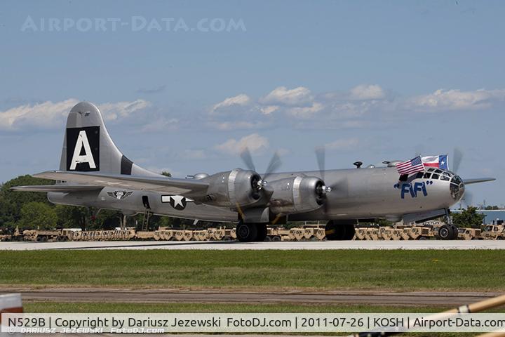 N529B, 1944 Boeing B-29A-60-BN Superfortress C/N 11547, Boeing B-29A Superfortress Fifi CN 44-62070, NX529B