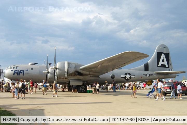 N529B, 1944 Boeing B-29A-60-BN Superfortress C/N 11547, Boeing B-29A Superfortress Fifi CN 44-62070, NX529B