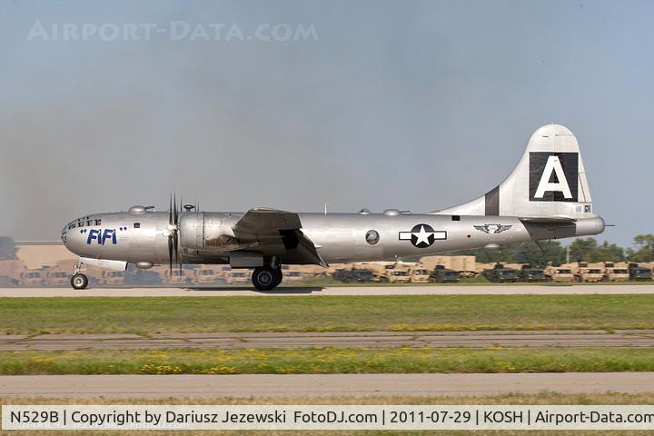 N529B, 1944 Boeing B-29A-60-BN Superfortress C/N 11547, Boeing B-29A Superfortress Fifi CN 44-62070, NX529B