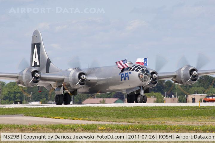 N529B, 1944 Boeing B-29A-60-BN Superfortress C/N 11547, Boeing B-29A Superfortress Fifi CN 44-62070, NX529B