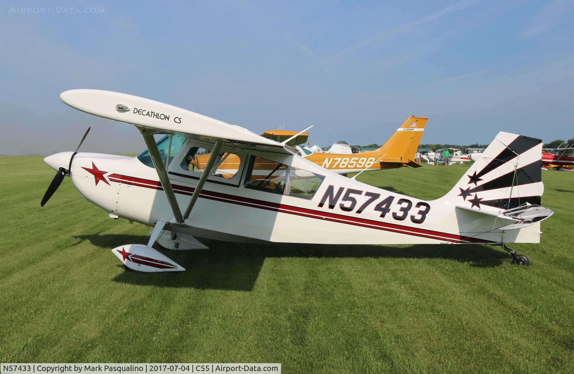 N57433, 1973 Bellanca 8KCAB Decathlon C/N 88-73, Bellanca 8KCAB