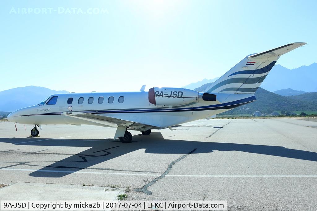 9A-JSD, 2003 Cessna 525A CitationJet CJ2 C/N 525A-0166, Parked