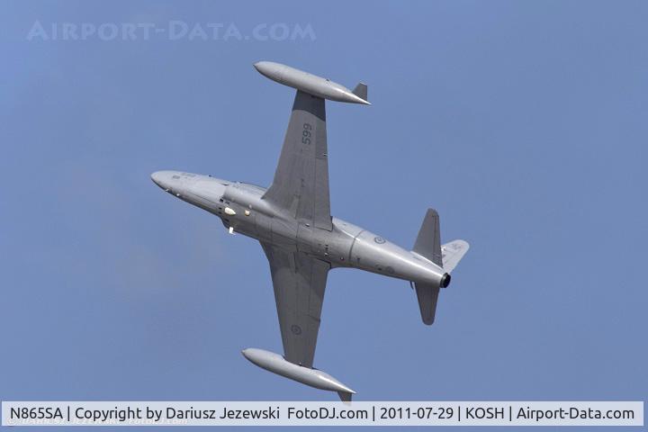 N865SA, 1957 Canadair CT-133 Silver Star 3 C/N T33-599 (133599), Canadair CT-133 Silver Star CN 133599, NX865SA