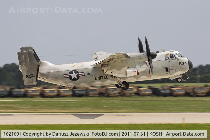 162160, Grumman C-2A Greyhound C/N 40, C-2A Greyhound 162160 634 from VAW-120 Greyhawks NAS Norfolk, VA