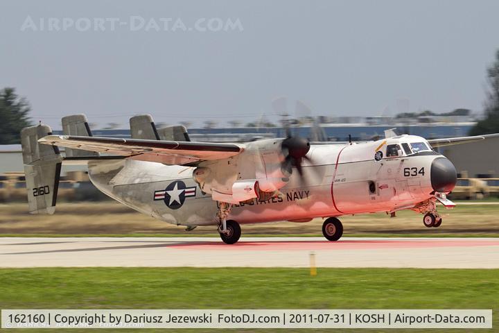 162160, Grumman C-2A Greyhound C/N 40, C-2A Greyhound 162160 634 from VAW-120 Greyhawks NAS Norfolk, VA