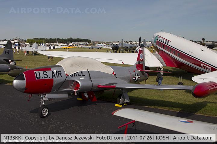 N133KK, Canadair T-33AN Silver Star 3 C/N T33-556, Canadair T-33 Shooting Star Pearl 1 CN T33-556, N133KK