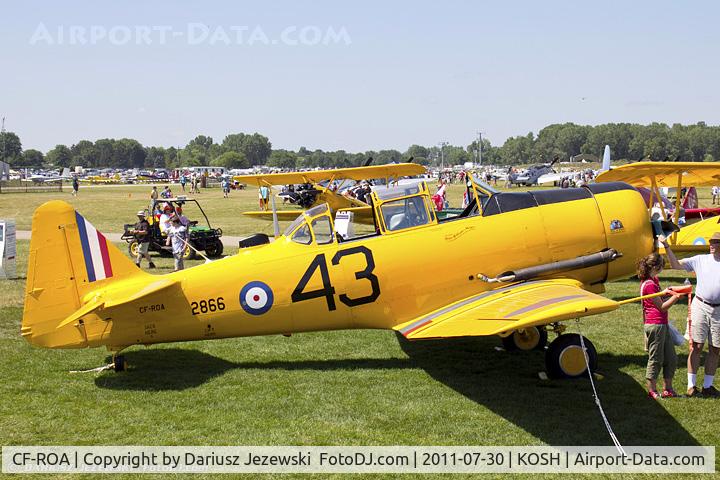 CF-ROA, 1952 Canadian Car & Foundry T-6 Harvard Mk.4 C/N CCF4-242, Canadian Car & Foundry Harvard MK IV CN CCF4-242, CF-ROA