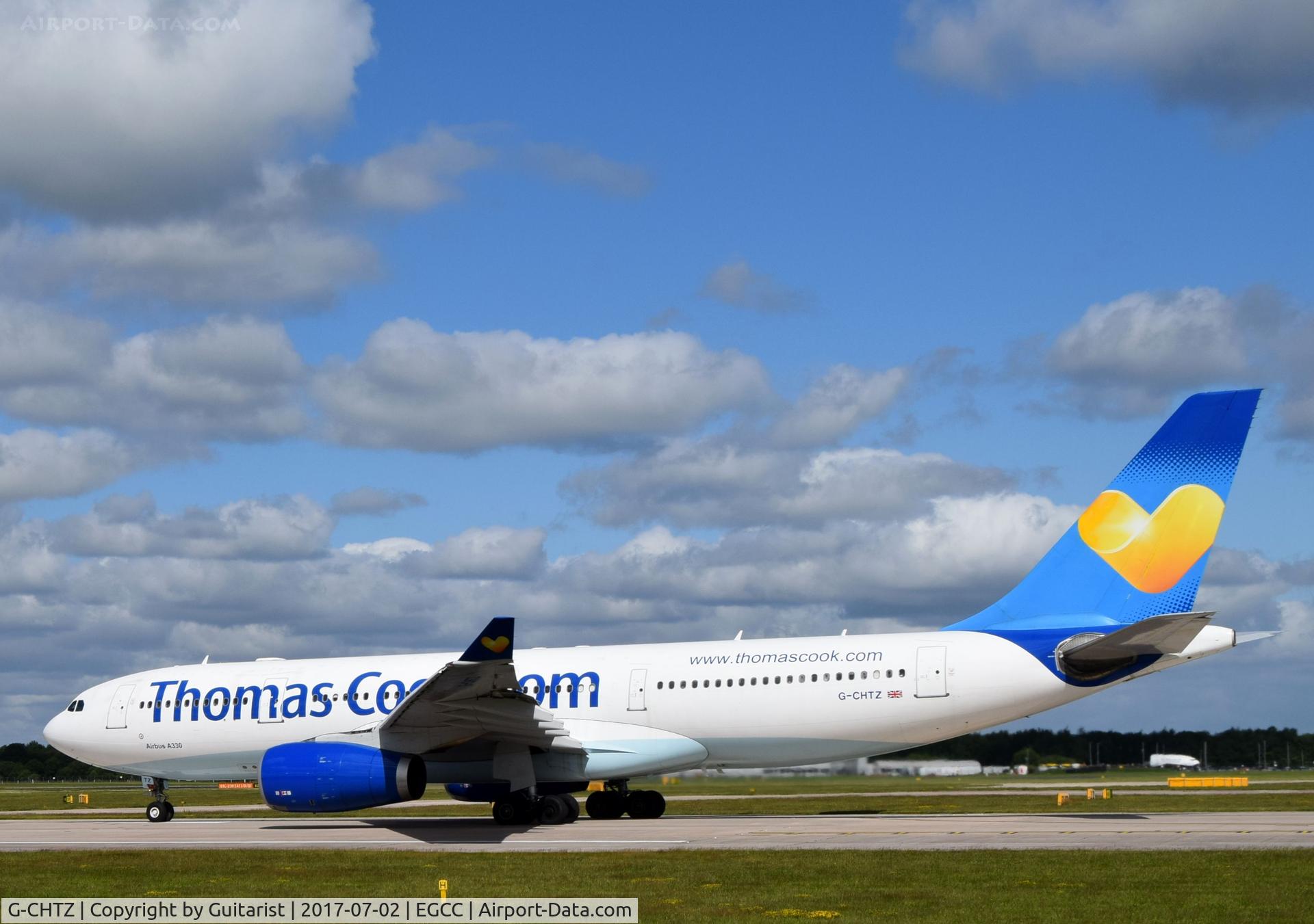 G-CHTZ, 2001 Airbus A330-243 C/N 398, At Manchester
