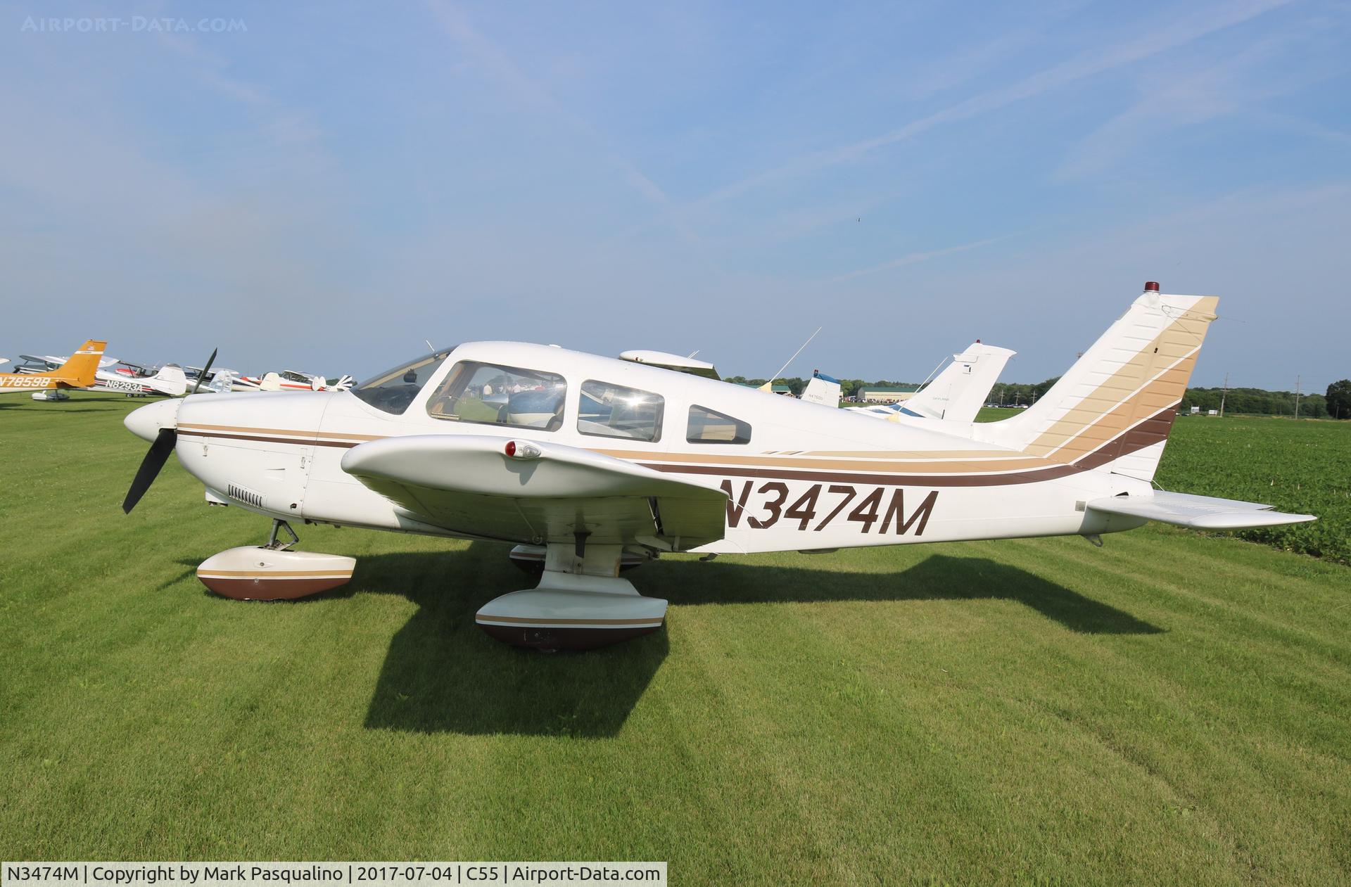N3474M, 1978 Piper PA-28-181 C/N 28-7890303, Piper PA-28-181