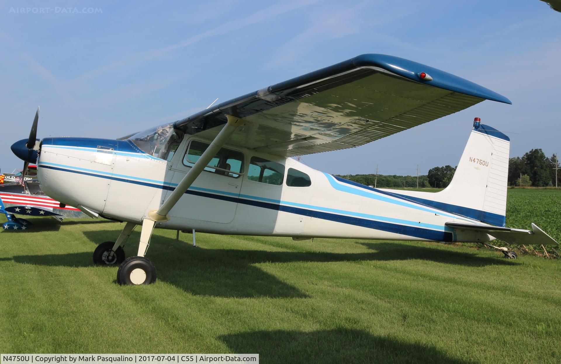 N4750U, 1964 Cessna 180H Skywagon C/N 18051450, Cessna 180H