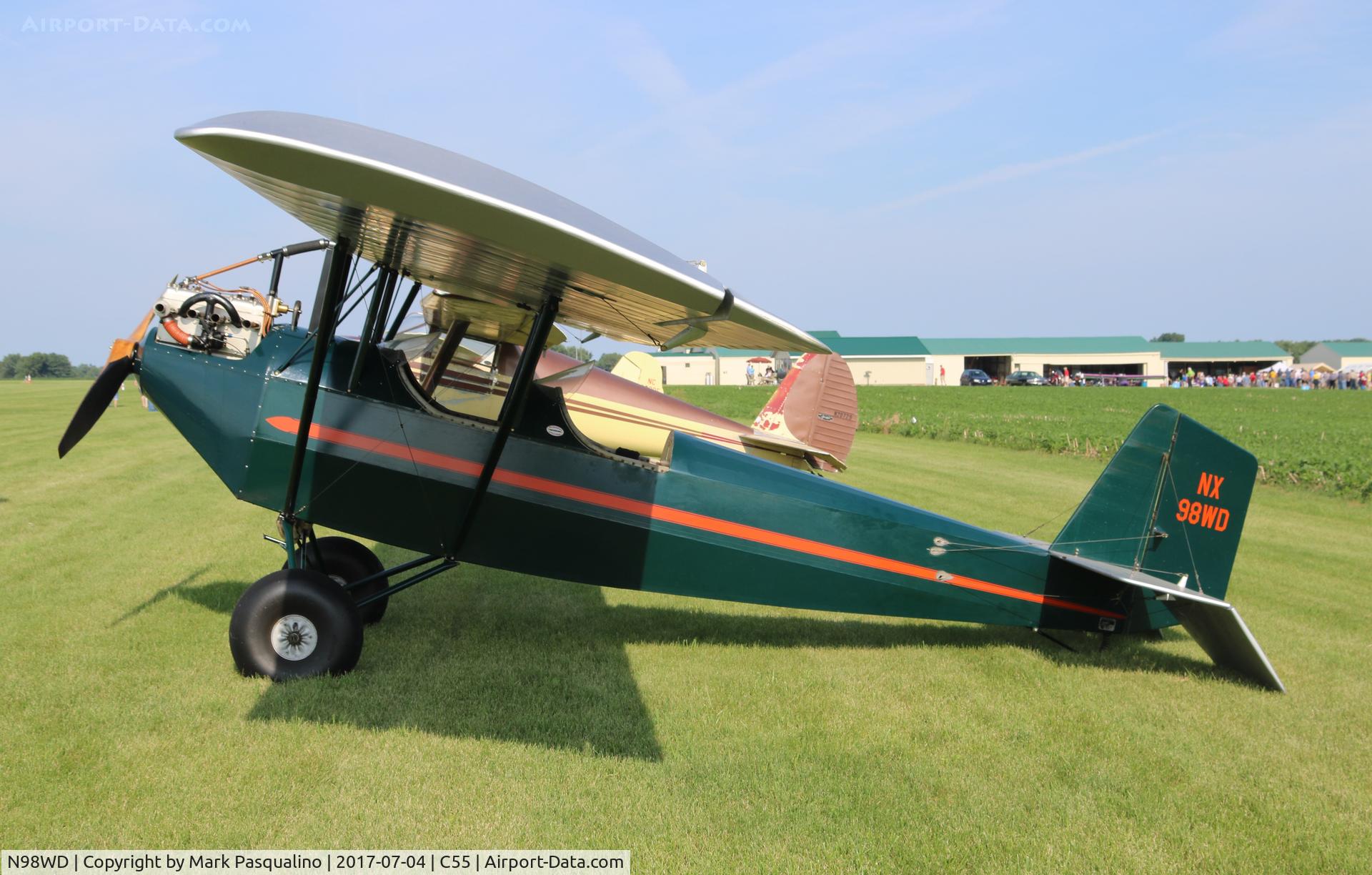 N98WD, 1989 Pietenpol Air Camper C/N WD-1, Pietenpol Air Camper