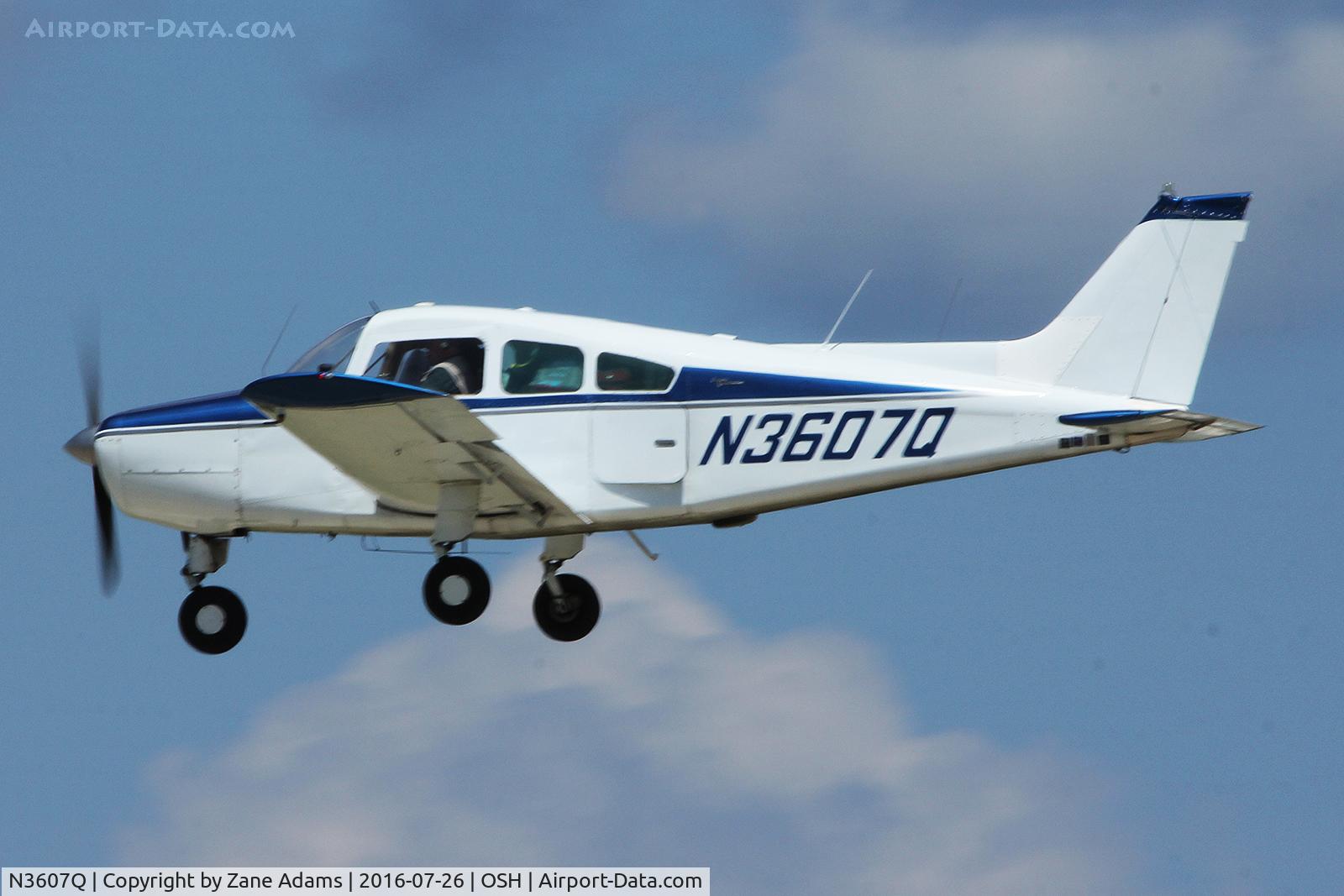 N3607Q, 1967 Beech A23-24 Musketeer Super III C/N MA-207, 2016 EAA AirVenture - Oshkosh, Wisconsin